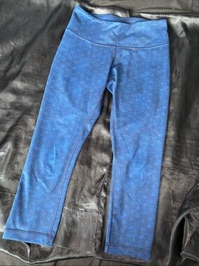 lululemon athletica vintage Blue Geometric Print Leggings